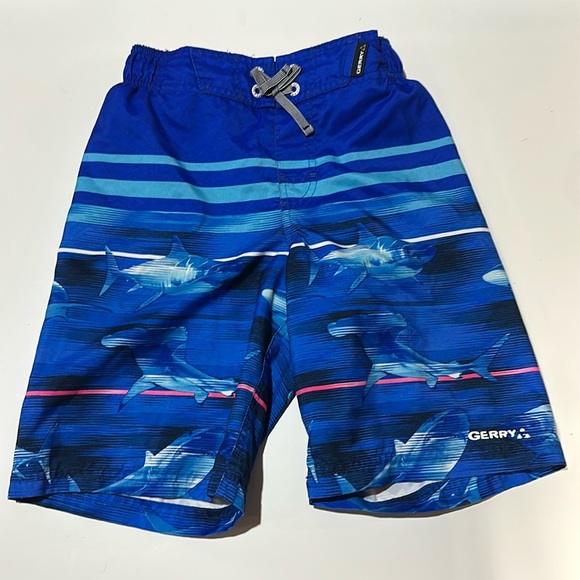 EUC Boys Gerry Swim Trunks, Brief Liner, Size S (7/8) - Picture 1 of 2